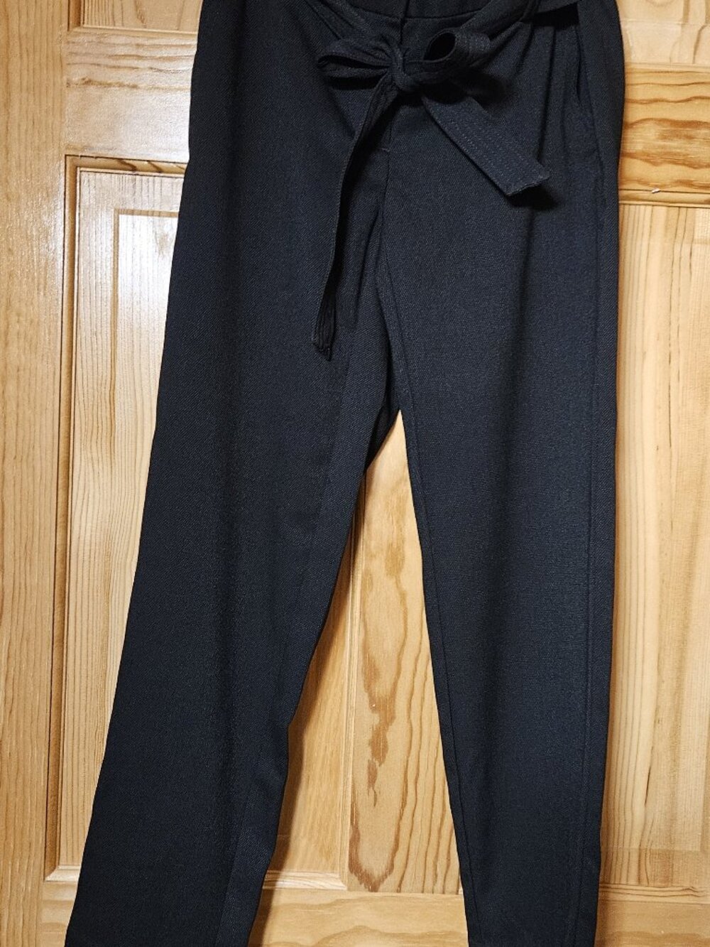LOFT Outlet Trouser Black Size 0P